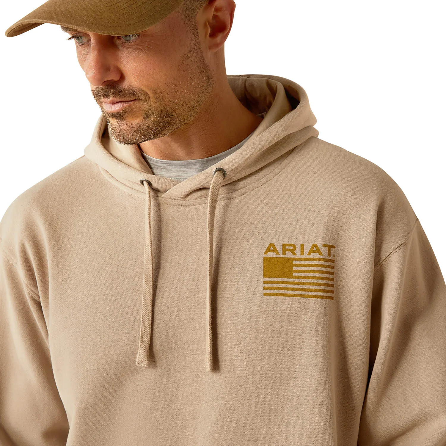 Ariat Mens Camo Hex Hoodie