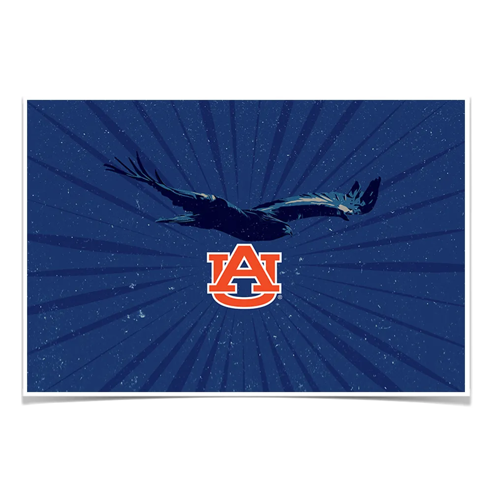 Auburn Tigers - Retro Auburn War Eagle