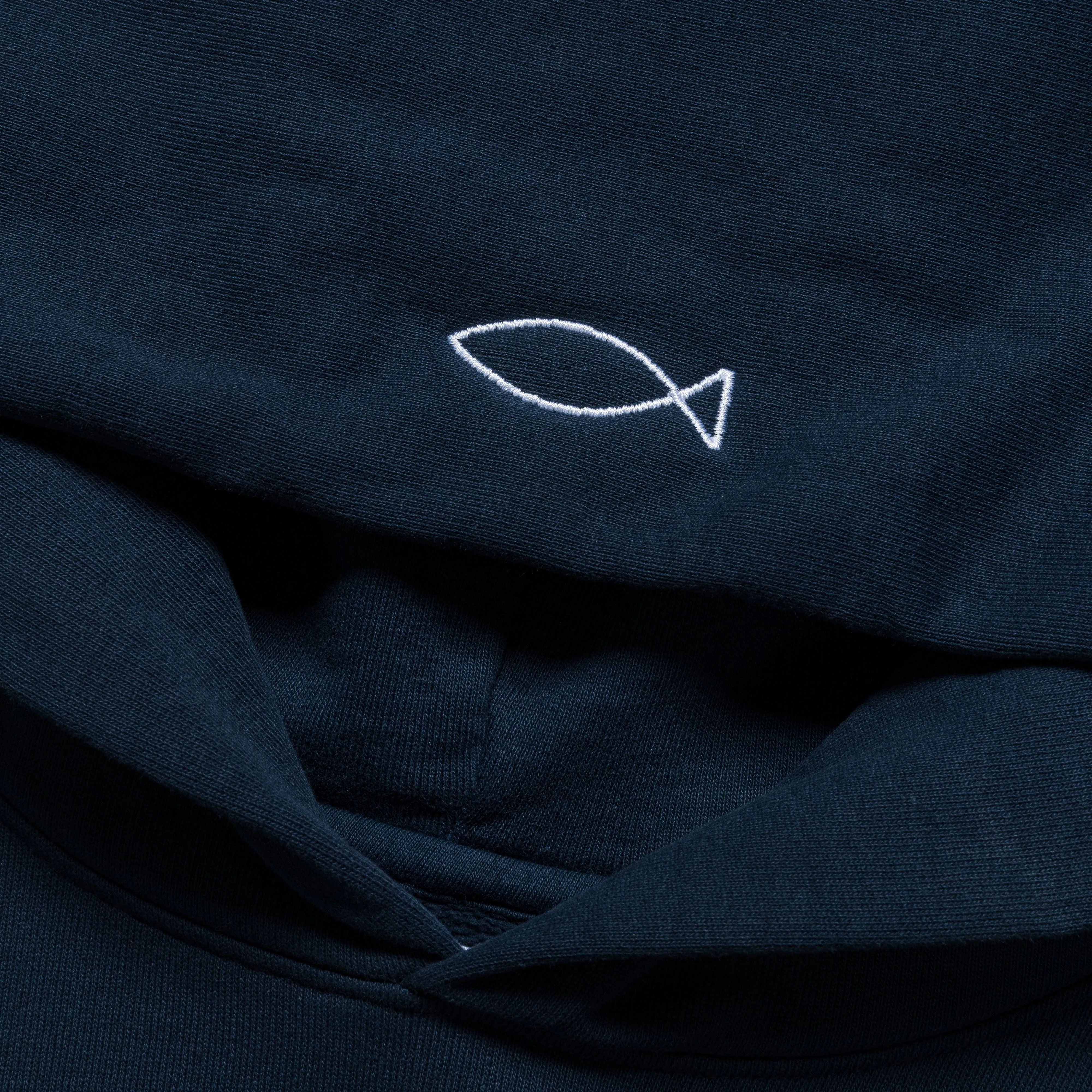 Cannot Be Caught Hoodie - Navy
