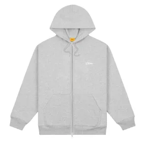 Cursive Zip Hoodie