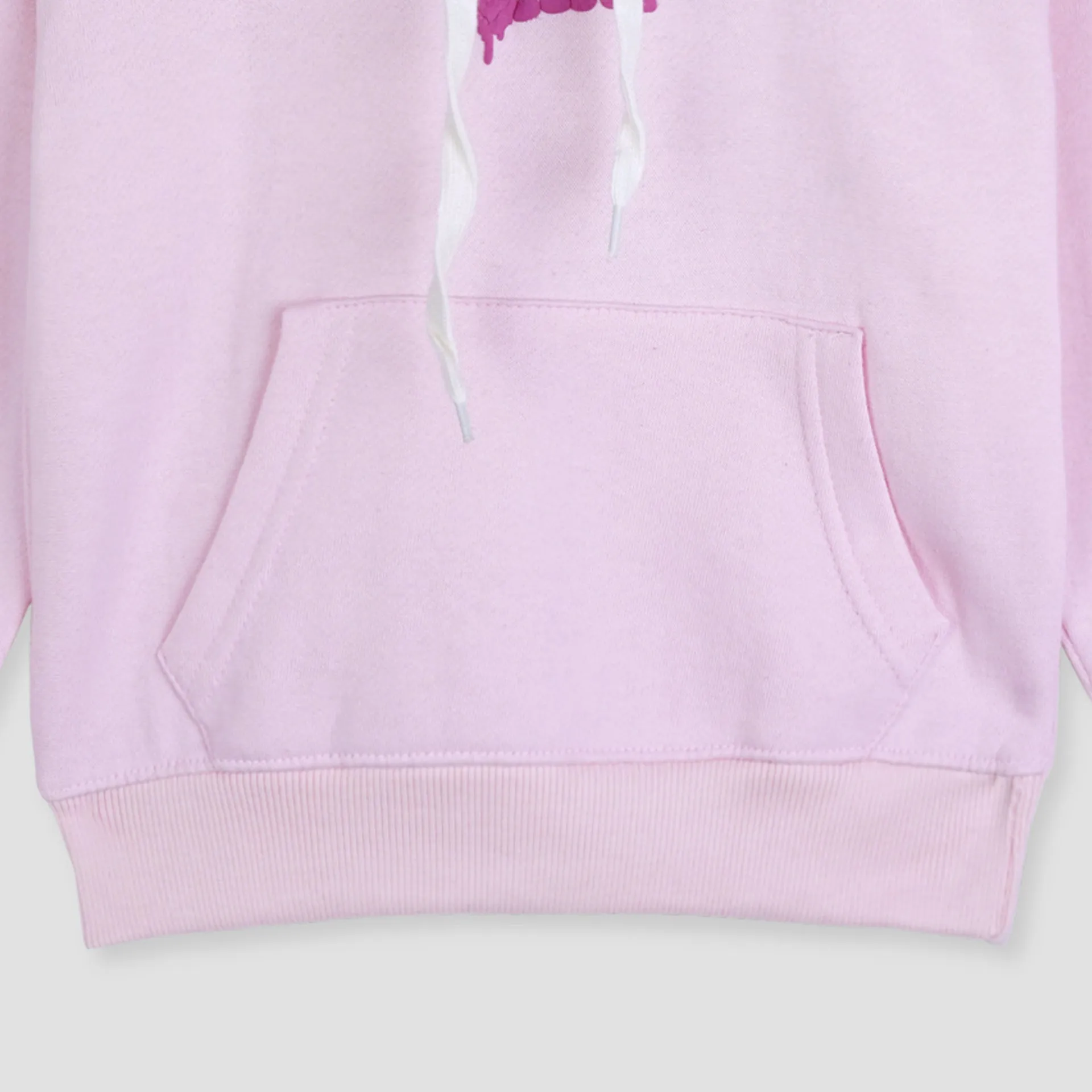 “Everything” printed hoodie in fleece for kids
