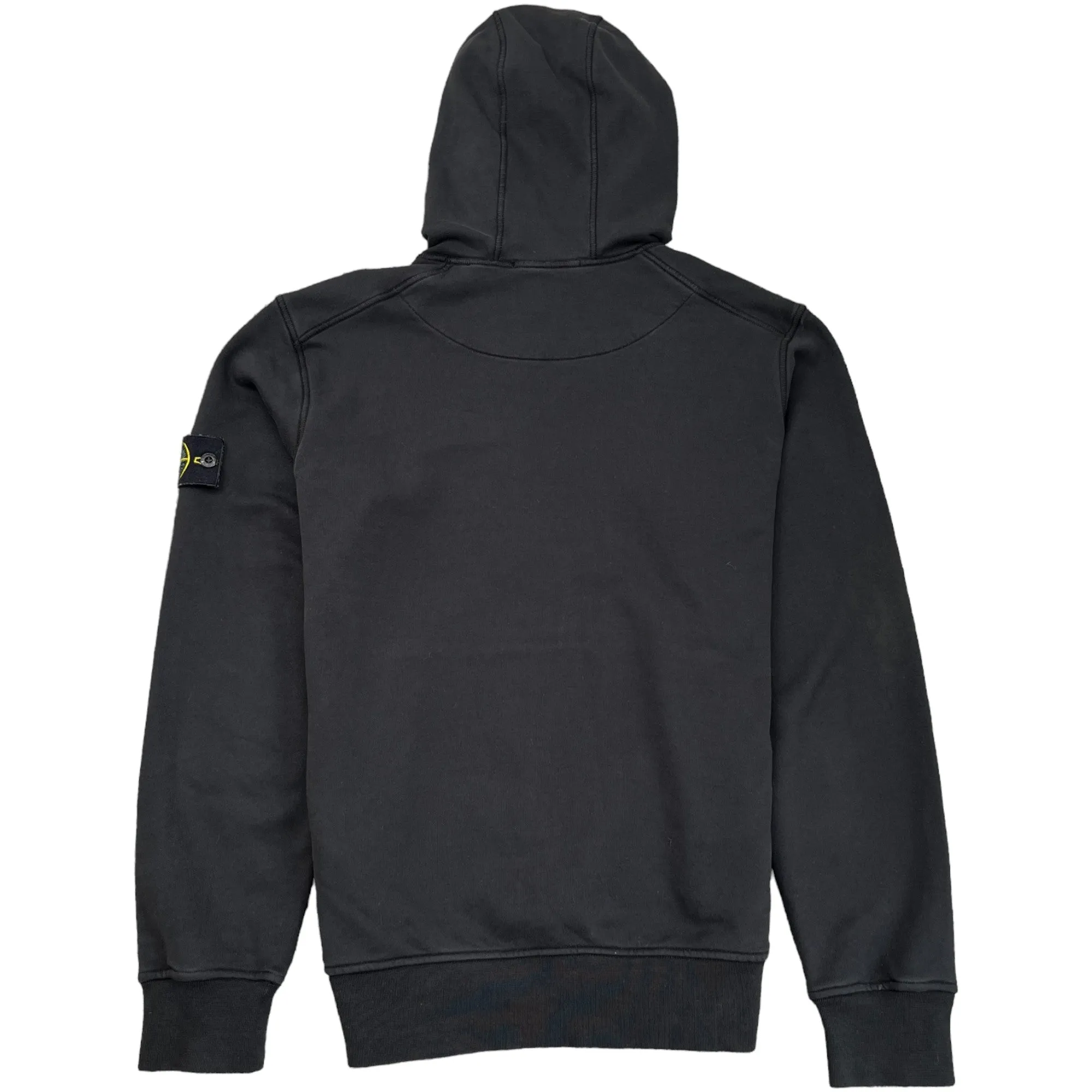 Men's Applique Logo Hoodie Black Size M