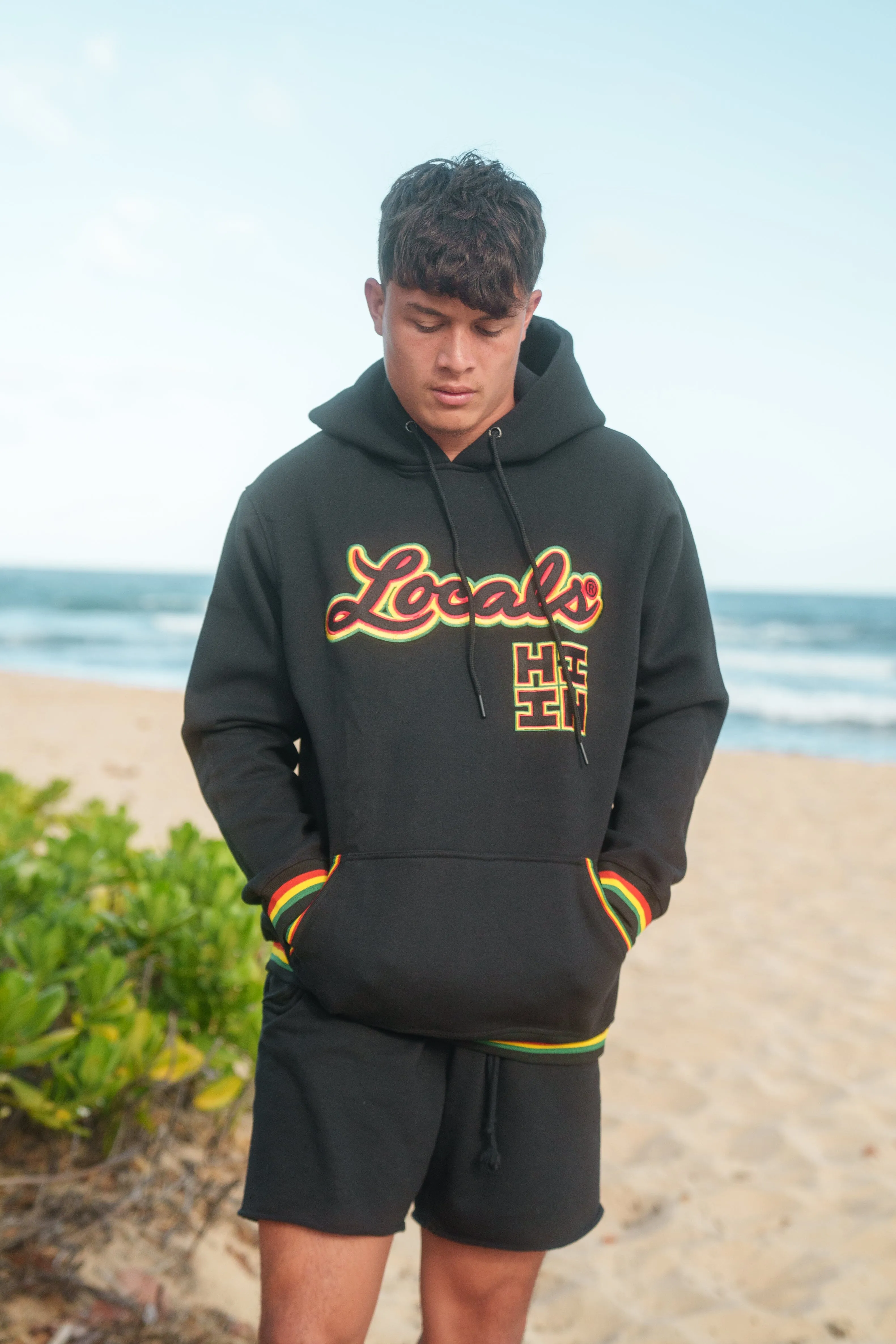 RASTA LOCALS HOODIE COLLAB