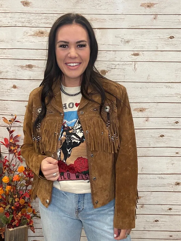 Scully Fringe and beaded jacket
