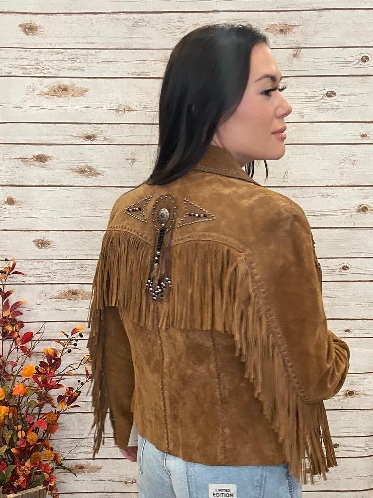 Scully Fringe and beaded jacket